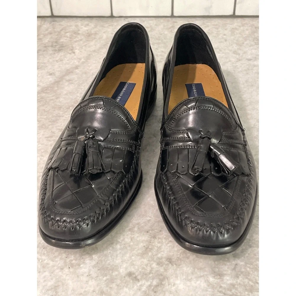 Giorgio Brutini kiltie timeless back